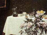Henri Fantin-Latour Corner of a Table oil painting reproduction
